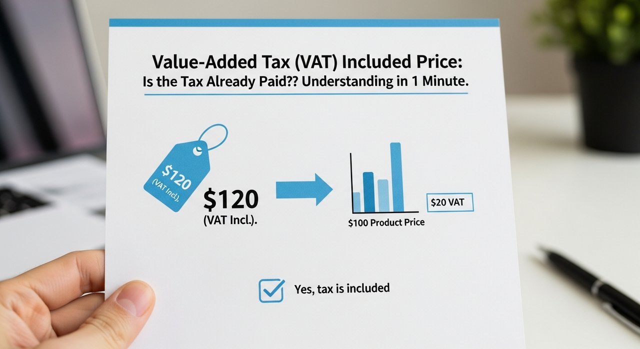 부가세 포함 가격은 세금을 이미 낸 건가요? 1분 만에 이해하는 법