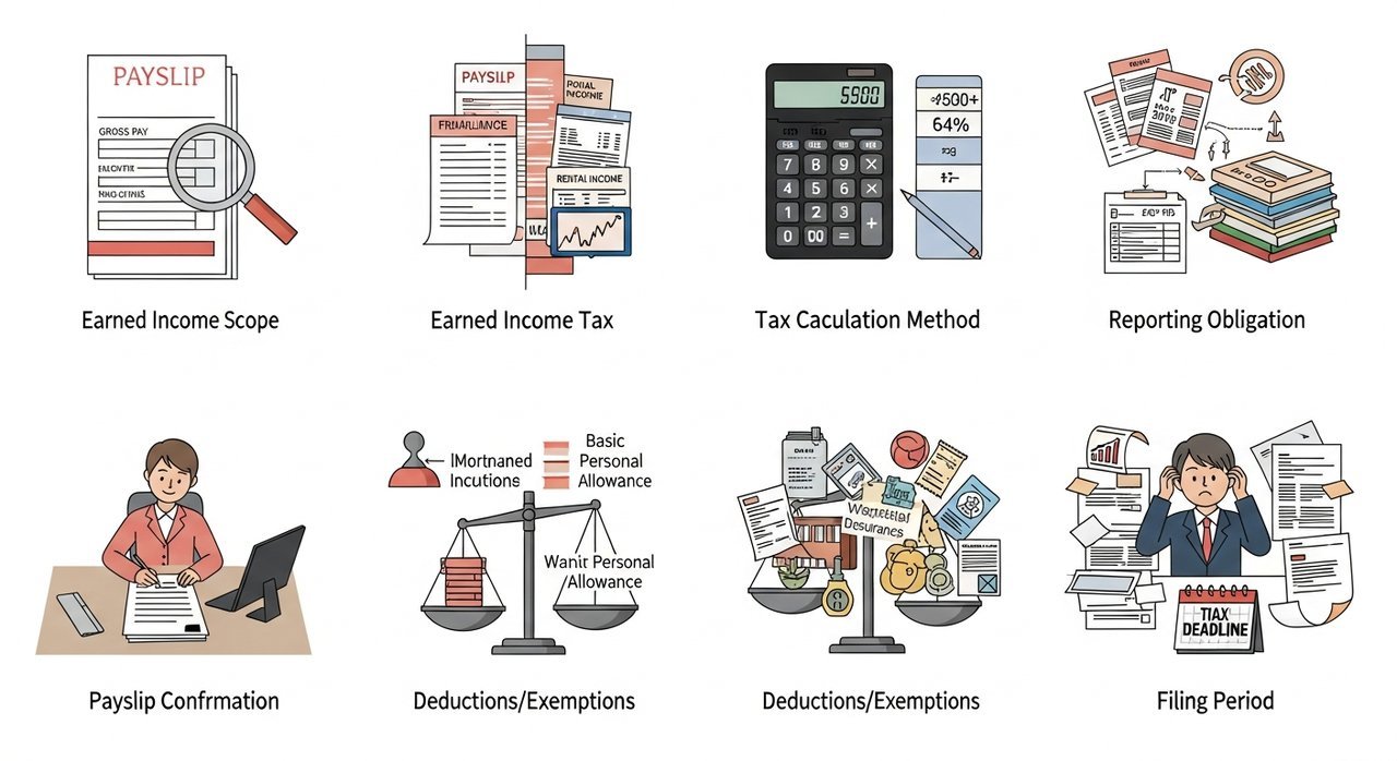 직장인 세금 고민 끝! 종합소득세와 근로소득세 차이 직장인 기준으로 설명 5가지