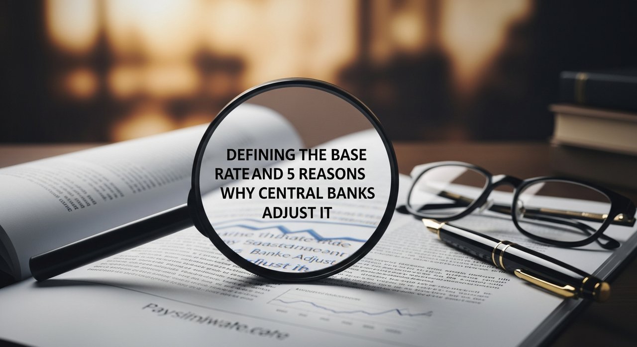 기준금리 정의와 중앙은행이 이를 조정하는 이유 궁금증 5가지 해소